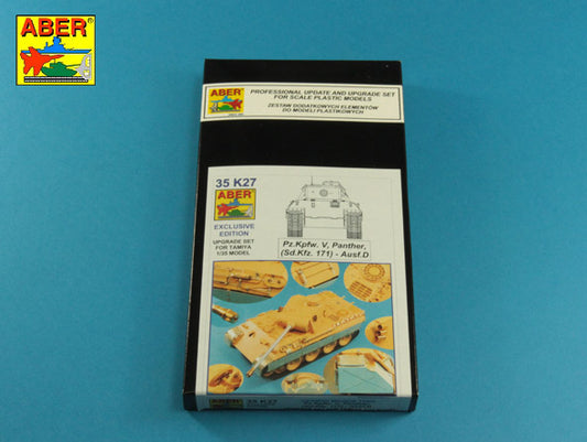 Aber 35K27 1:35 Pz.Kpfw.V Ausf.D (Sd.Kfz.171) Panther Upgrade Set