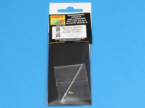 Aber 35L154 1:35 Barrel for Soviet 30mm 2A42 Gun for BMP-2 & Soviet BMD-2