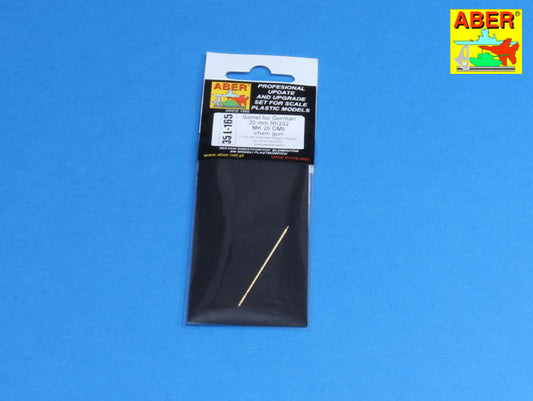 Aber 35L165 1:35 Barrel for German 20mm Rh202 MK 20 DM6 Chain Gun used on Wiesel 1 A1/A3 Mk 20, Luchs, Marder I