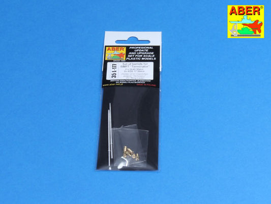 Aber 35L177 1:35 Set of Barrels for Soviet BMPT 'Terminator' Fire Support Combat Vehicle
