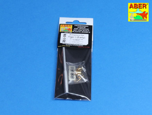 Aber 35L178 1:35 Armament for Pz.Kpfw.VI Tiger I Ausf.E (Early version)