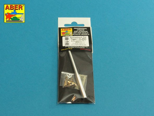 Aber 35L181 1:35 Armament for Pz.Kpfw.VI Tiger I (Late Model)