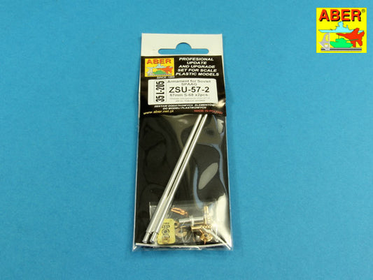 Aber 35L205 1:35 Armament for Soviet SPAAG ZSU-57-2 57mm S-68 x 2pcs
