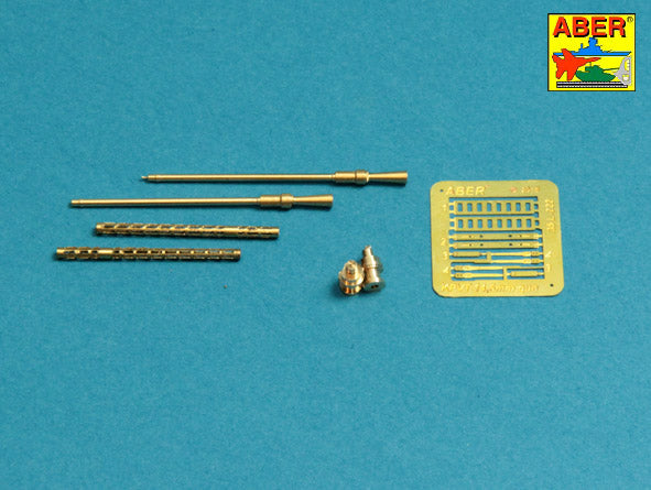 Aber 35L222 1:35 Soviet Light AA Gun Set of 2 Barrels. Russian 14,5mm Machine Guns KPVT used on ZPU-2 or ZPU-4 (needs 2 of this set)