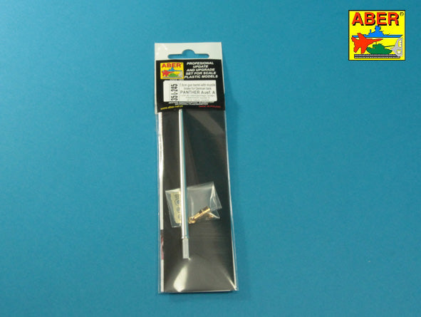 Aber 35L245 1:35 7,5cm Barrel with Muzzle Brake for Sd.Kfz.171 Panther A