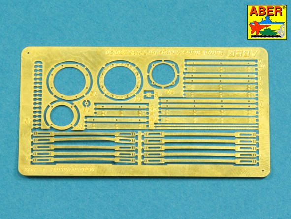 Aber 35L250 1:35 125mm 2A46 Barrel for Soviet T-64 & T-72A without thermal cover (designed to used with Trumpeter kits)