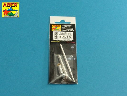 Aber 35L255 1:35 Israeli 105mm M-68 Tank Barrel for TIRAN 4 SHARIR