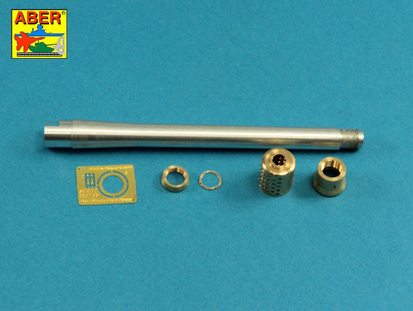 Aber 35L261 1:35 150mm Barrel with Muzzle Brake for E-100 Heavy Tank with Krupp Turret