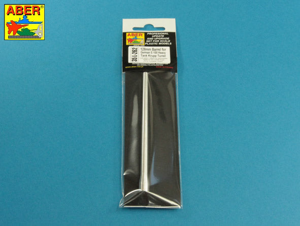 Aber 35L262 1:35 128mm Barrel for German E-100 Heavy Tank Krupp Turret