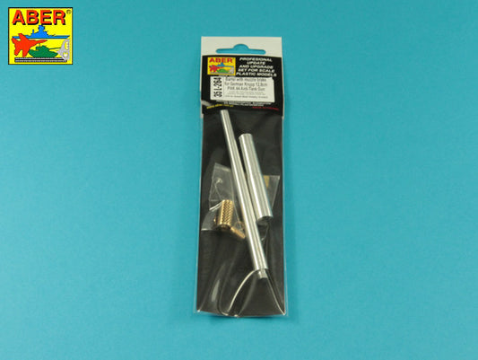 Aber 35L264 1:35 Krupp 12.8cm PaK-44 Gun Barrel with Muzzle Brake