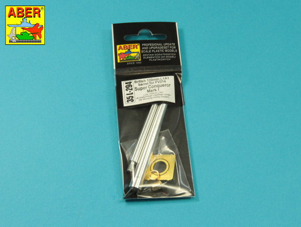 Aber 35L294 1:35 120mm L1A1 Barrel for FV214 Super Conqueror Mark I