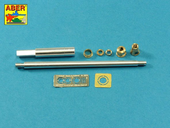 Aber 35L296 1:35 German 8,8cm Two Part Pak 43/3 L/71 Barrel for Jagdpanther Ausf.G1/G2 Late