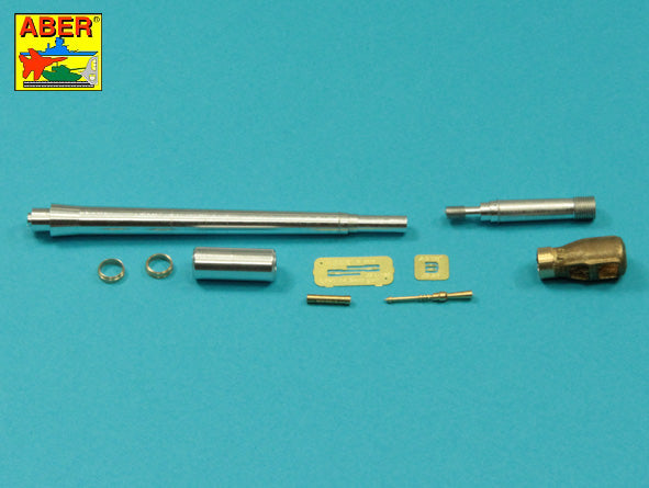 Aber 35L298 1:35 Armament for Soviet SU-122-54: 1x122mm D-49 Gun Barrel, 1x14,5mm KPVT