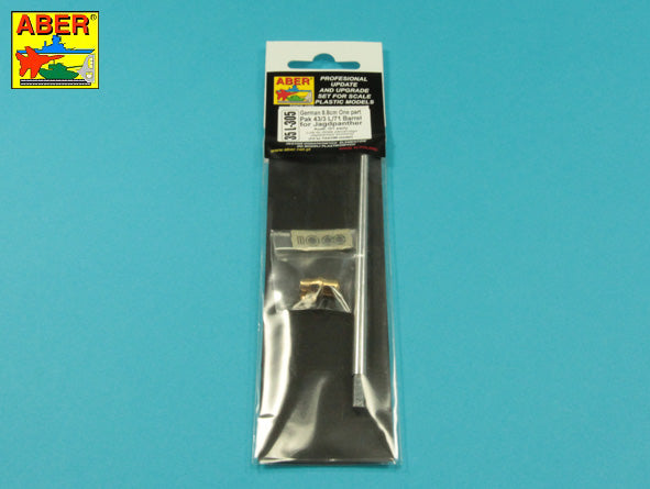 Aber 35L305 1:35 German 8,8cm One Part Pak 43/3 L/71 Barrel for Jagdpanther Ausf.G1 Early