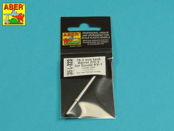 Aber 35L323 1:35 76,2mm Soviet ZiS-5 Barrel for KV-1