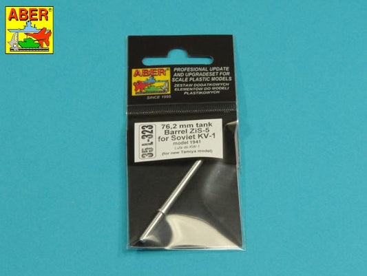 Aber 35L323 1:35 76,2mm Soviet ZiS-5 Barrel for KV-1