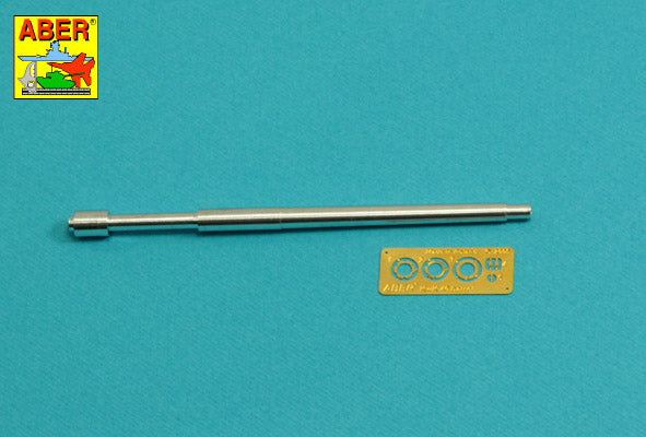 Aber 35L326 1:35 German 75mm Barrel for Pz.Kpfw.VI Ausf.F2 or Ausf.G without Muzzle Brake