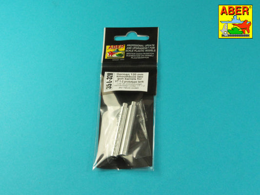 Aber 35L328 1:35 Barrels 120mm for the German VT 1-2