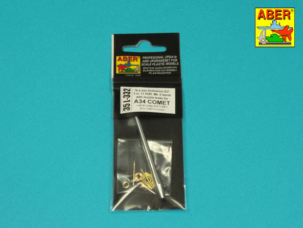 Aber 35L332 1:35 Barrel for British A34 Comet