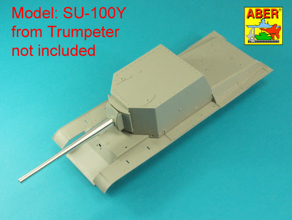 Aber 35 L339 1:35 130mm Soviet B-13 barrel for Soviet SU-100U Tank Destroyer SPG