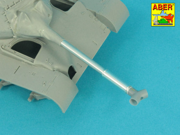 Aber 35L359 1:35 90mm barrel Y-Shaped Muzzel Brake with mantlet for M47