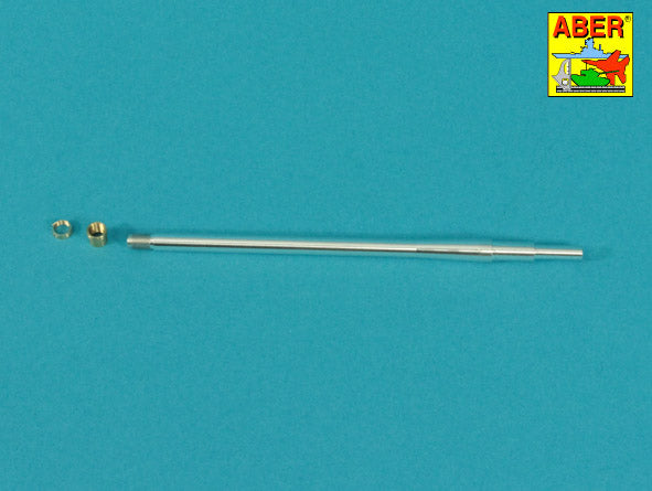 Aber 35L363 1:35 90mm M3 barrel with thread protector for tank destroyer M36