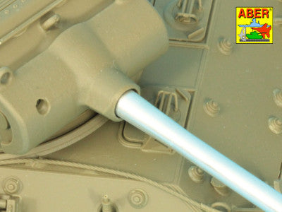 Aber 35L363 1:35 90mm M3 barrel with thread protector for tank destroyer M36
