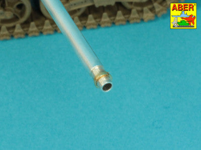 Aber 35L363 1:35 90mm M3 barrel with thread protector for tank destroyer M36
