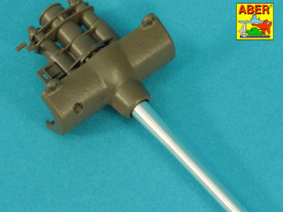 Aber 35L363 1:35 90mm M3 barrel with thread protector for tank destroyer M36