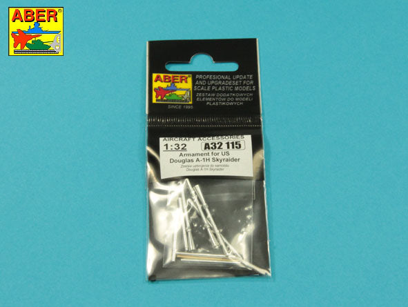 Aber A32115 1:32 Armament for US Douglas A-1H Skyraider