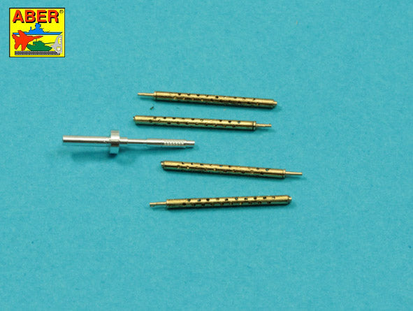 Aber A48118 1:48 Armament for U.S. Fighter Lockheed P-38F/G Lightning: 1 x 20mm & 4 x 12,7mm Gun Barrels