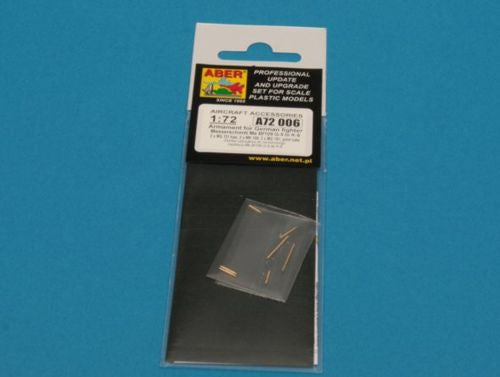 Aber A72006 1:72 Armament for Messerschmitt Bf-109G-5 to Messerschmitt Bf-109K-6