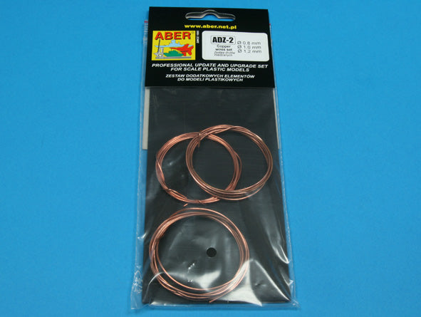 Aber ADZ-2 1:35 Wires Set (Diameter 0,8; 1,0; 1,2mm, Length 1m each)
