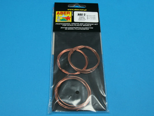Aber ADZ-2 1:35 Wires Set (Diameter 0,8; 1,0; 1,2mm, Length 1m each)