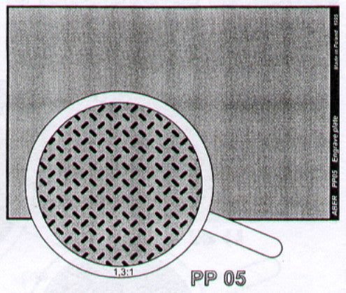 Aber PP05 1:35 Engraved Plate