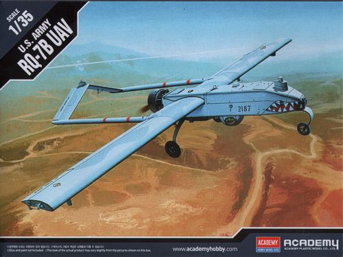 Academy 12117 1:35 RQ-7B Shadow UAV U.S. Army Unmanned Aerial Vehicle Limited Edition Import