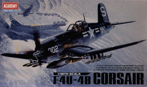 Academy 12267 1:48 Vought F4U-4B Corsair