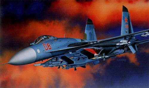 Academy 12270 1:48 Sukhoi Su-27 Flanker B