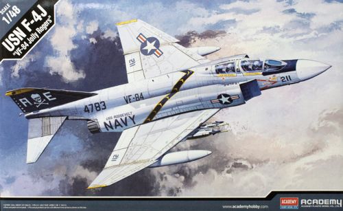 Academy 12305 1:48 McDonnell F-4J Phantom VF-84 Jolly Rogers