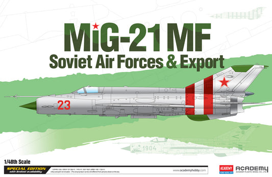 Academy 12311 1:48 Mikoyan MiG-21MF 'Soviet Air Forces & Export'