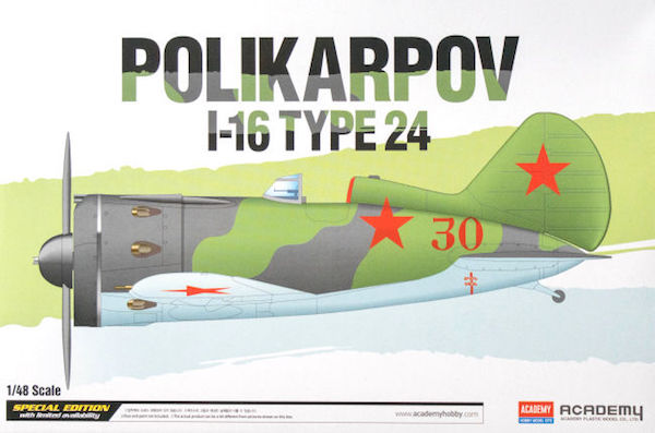 Academy 12314 1:48 Polikarpov I-16 Type 24