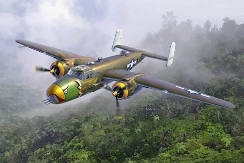 Academy 12328 1:48 North-American B-25D Pacific Theatre