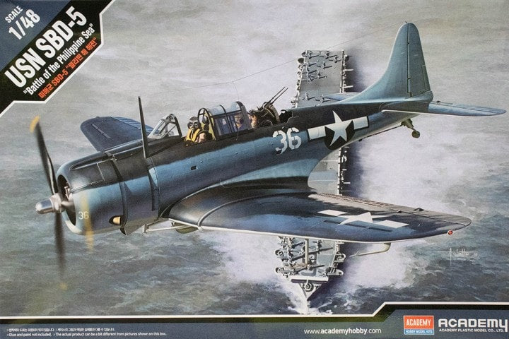 Academy 12329 1:48 Douglas SBD-5 Dauntless Battle of the Philippine Sea (ex-Accurate Miniatures)