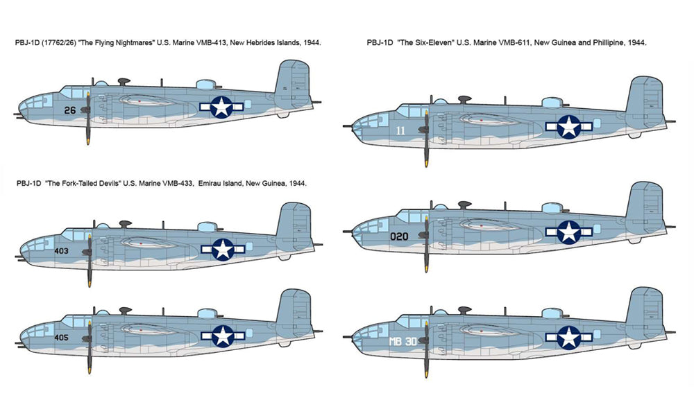 Academy 12334 1:48 North-American PBJ-1D (B-25 Mitchell)