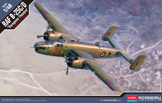 Academy 12339 1:48 North American B-25C/D 'European Theatre'