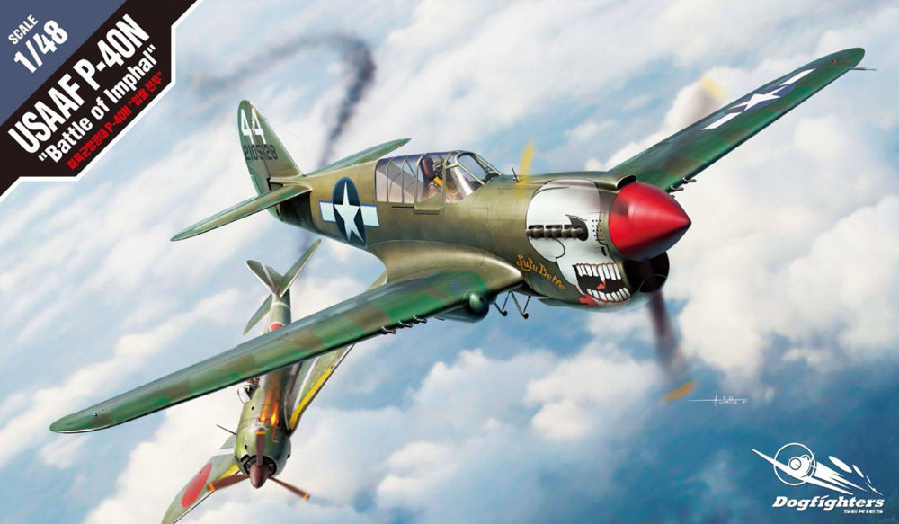 Academy 12341 1:48 Curtiss P-40N Warhawk 'Battle of Imphal'