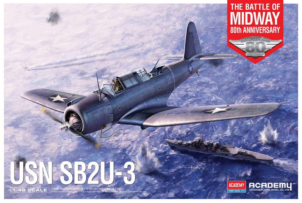 Academy 12350 1:48 Vought SB2U-3 Vindicator "Battle of Midway"