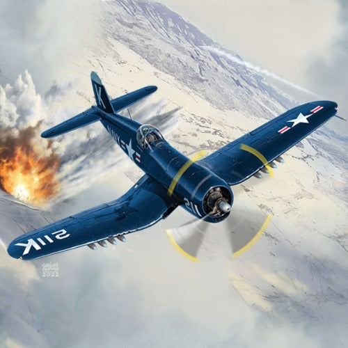 Academy 12353 1:48 F4U-4 Corsair "Battle of Jangjin Reservoir"