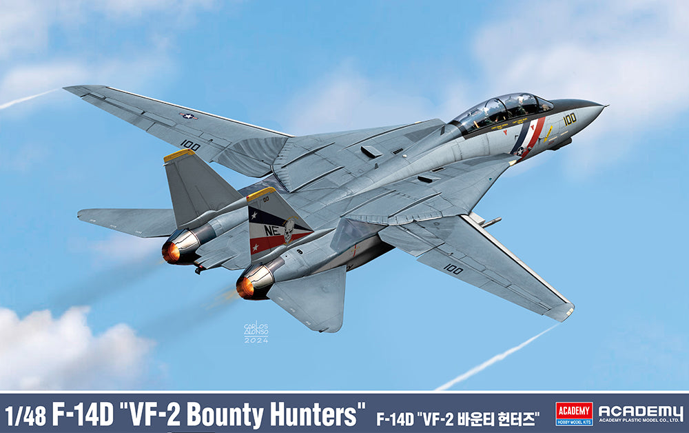 Academy 12370 1:48 Grumman F-14D “VF-2 Bounty Hunters”