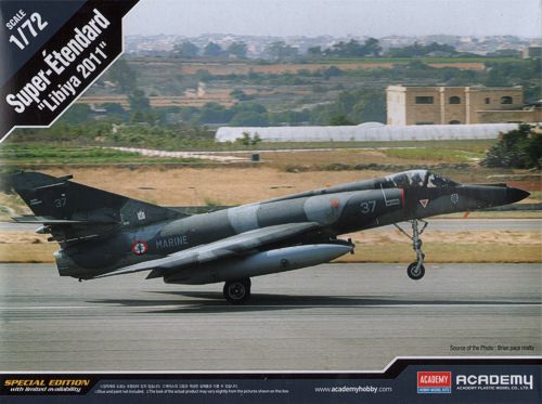 Academy 12431 1:72 Dassault Super Etendard Libya 2011